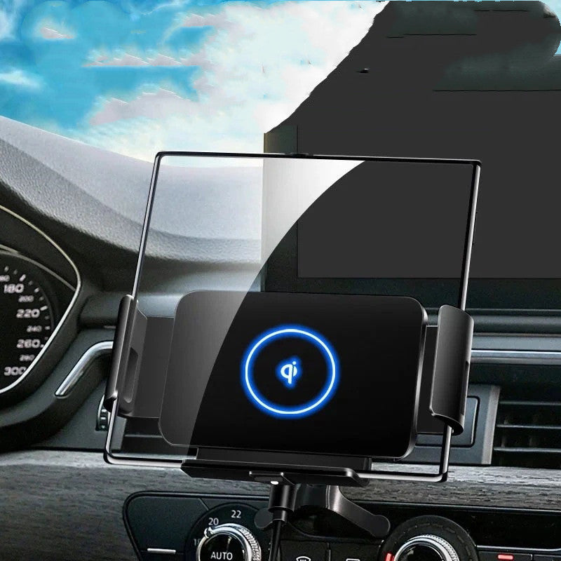 Folding Screen Car Wireless Charging Navigation Bracket