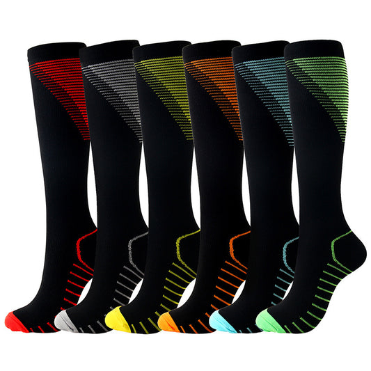 V-shaped Compression Socks Men's And Women's Elastic Socks Compression Socks